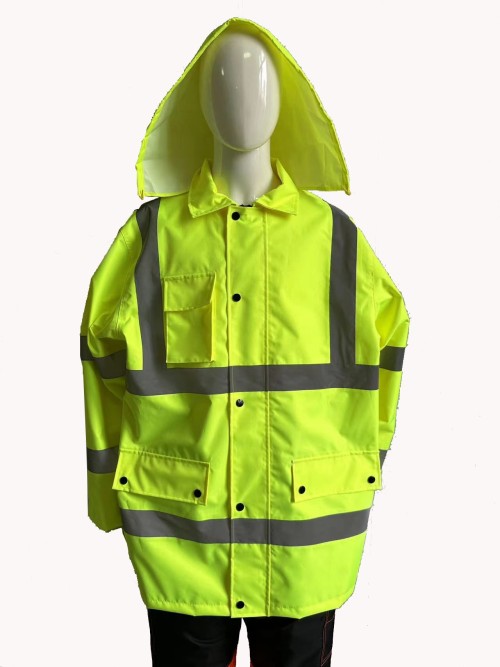 Hi-Vis  Reflective Safety Parka