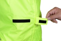 Green Reflective Raincoat Jacket